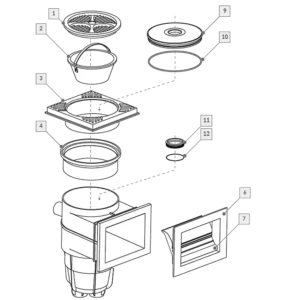 Repuestos Skimmer Vulcano